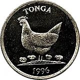 5 сенити 1996 [Тонга]