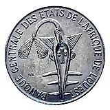 1 франк 1995 [Западная Африка (BCEAO)]