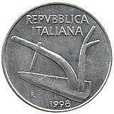 10 лир 1998 [Италия]