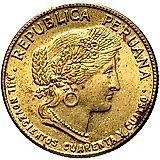 10 сентаво 1944, MIL NOVECIENTOS CUARENTA Y CUATRO [Перу]