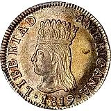 2 реала 1819-1820 [Колумбия]