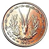 1 франк 1962 [Западная Африка (BCEAO)]