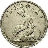 1 франк 1929, Надпись на голландском - 'BELGIË' [Бельгия]