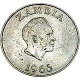 1 шиллинг 1966 [Замбия]