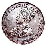 1/2 пенни 1934 [Австралия]