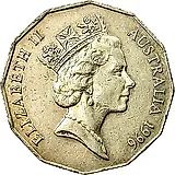 50 центов 1996 [Австралия] Proof