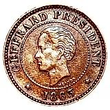 5 сантимов 1863 [Гаити]