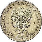 20 злотых 1975, год женщины [Польша]