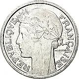 1 франк 1945, без отметки монетного двора [Франция]