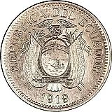 10 сентаво 1919 [Эквадор]