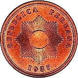 2 сентаво 1937 [Перу]