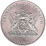 10 долларов 1974-1975 [Тринидад и Тобаго / Тринидад]