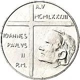 10 лир 1983 [Ватикан]