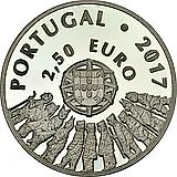 2½ евро 2017, Португальская этнография - Маска из Траз-уш-Монтиш [Португалия]