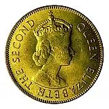 1 пенни 1953 [Ямайка]