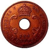 10 центов 1935 [Восточная Африка]