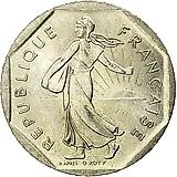 2 франка 1994 [Франция]