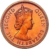 1 цент 1954 [Британский Гондурас]