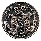 5 долларов 1989, Дуглас Макартур [Ниуэ]