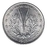 1 франк 1965 [Западная Африка (BCEAO)]