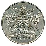 25 центов 1971, без обозначения монетного двора [Тринидад и Тобаго / Тринидад]