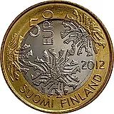5 евро 2012, Северная природа - Флора [Финляндия]