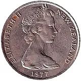 20 центов 1977 [Новая Зеландия]