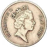 20 центов 1987 [Фиджи]