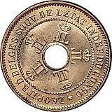 5 сантимов 1906 [Демократическая Республика Конго / Свободное государство Конго]