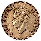 25 центов 1952 [Британский Гондурас]