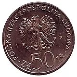 50 злотых 1983, Лукашевич [Польша]