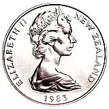 20 центов 1983 [Новая Зеландия]