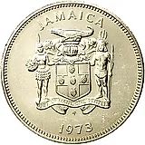20 центов 1973 [Ямайка]