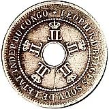 5 сантимов 1908 [Демократическая Республика Конго / Свободное государство Конго]