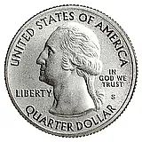 25 Cents 2017, S, Douglass Home [USA] Proof