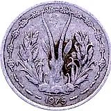 1 франк 1975 [Западная Африка (BCEAO)]