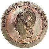 2 цента 1862 [Либерия]