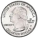 25 центов 2018, D, Камберленд [США]