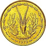 25 франков 1979 [Западная Африка (BCEAO)]