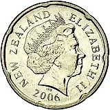 20 Cents 2006, Copper-Nickel Alloy (Non-Magnetic) [New Zealand]