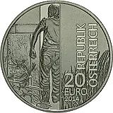 20 евро 2014, 25 лет Революции 1989 года [Австрия]