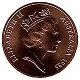 2 цента 1985 [Австралия]