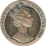 1 крона 1993, Корабли Второй мировой войны - HMS Ark Royal [Гибралтар]