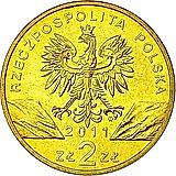 2 злотых 2011, барсук [Польша]