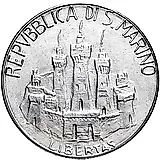 100 лир 1984, Учёные - Гульельмо Маркони [Сан-Марино]