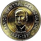 500 sucres 1997, 70th Anniversary of the Central Bank [Ecuador]