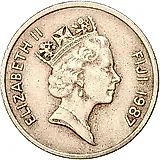 10 центов 1987 [Фиджи]