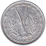 1 франк 1972 [Западная Африка (BCEAO)]