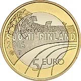 5 евро 2016, Спорт - Футбол [Финляндия]