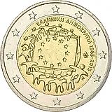 2 евро 2015, 30 лет флагу Европейского союза [Греция]